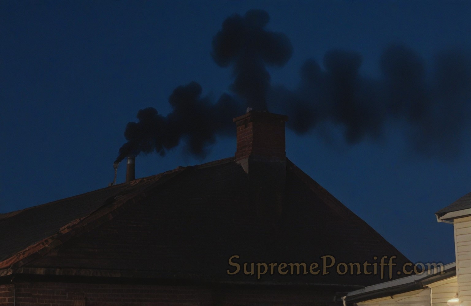 Black Smoke Rising from the Sistine Chapel – New Pope Has Not Been Chosen
